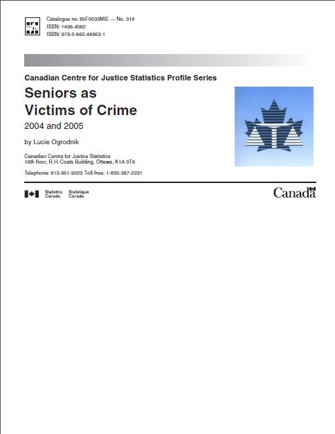 Seniors as Victims of Crime