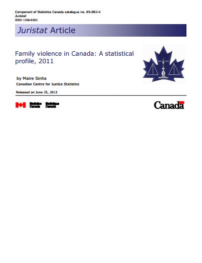 Family violence in Canada A statistical profile 2011