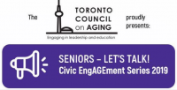 Seniors - Let's Talk! Civic EngAGEment Series 2019